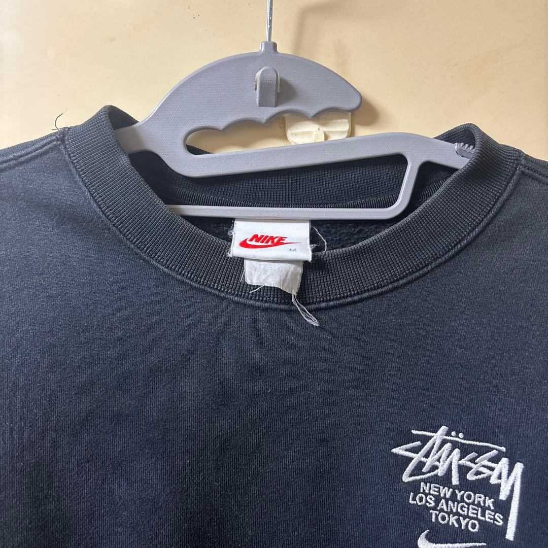 STUSSY × NIKE◎ストックロゴ スウェット　Mサイズ