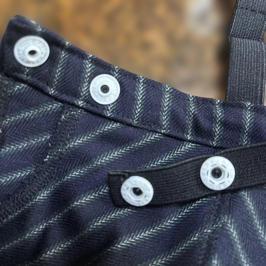 パピリーヒルズ 犬服 Tuxedo set up 黒と白のストライプ