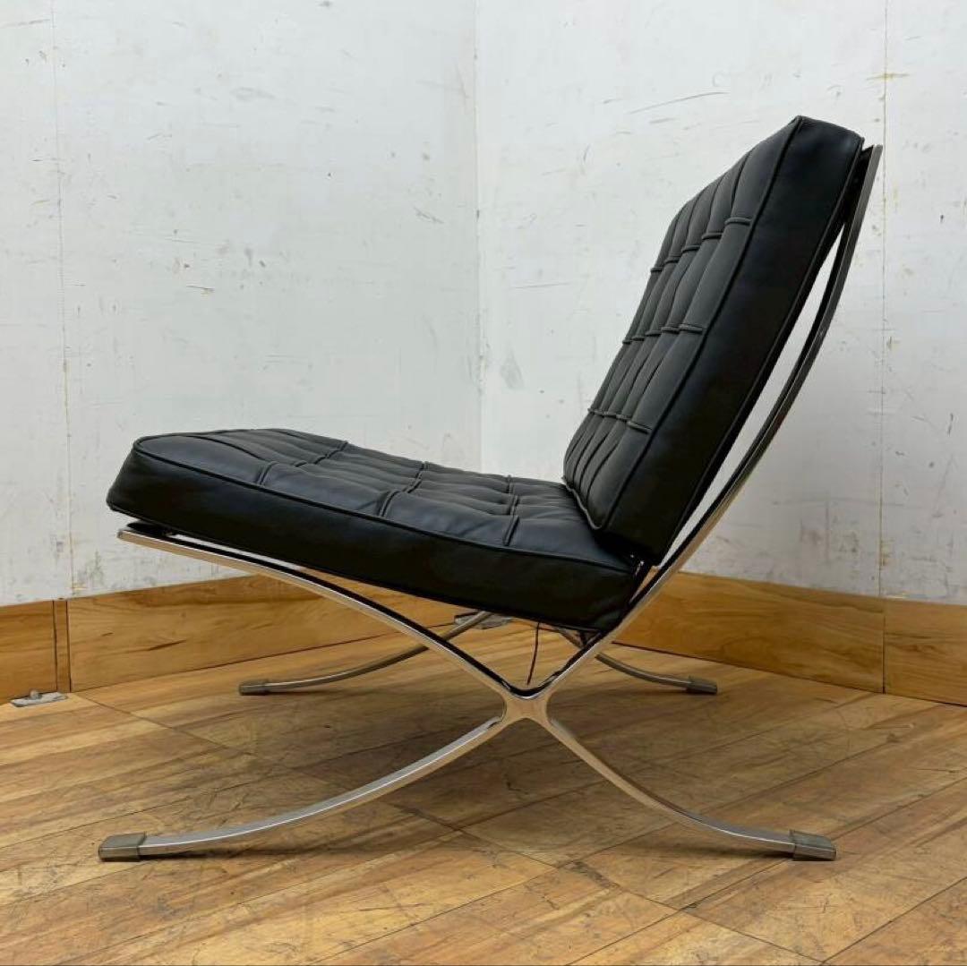 美品Barcelona Chair バルセロナチェアリプロダクト品シングルソファ