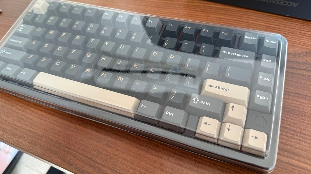 【ほぼ未使用】WOBKEY Rainy75 Pro ブラック