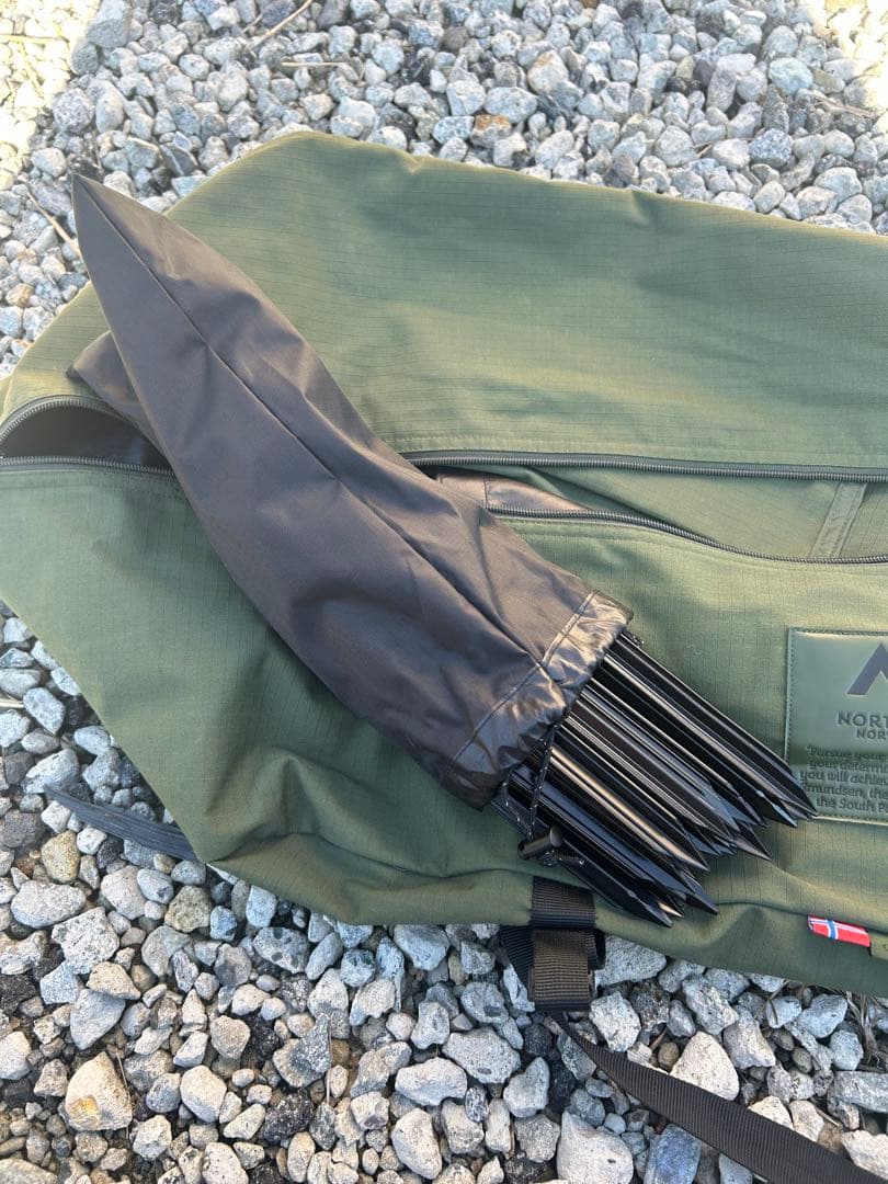 ノルテント ギャム8 PC アーミーグリーン Nortentドーム型 ポリコット