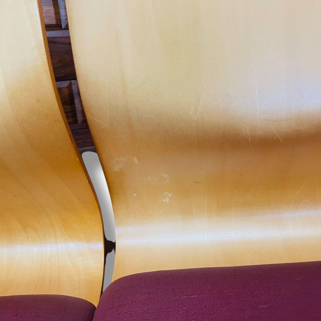 【超希少】マルカツ 高座椅子 肘置き アームチェア 旅館 2脚セット ピンク