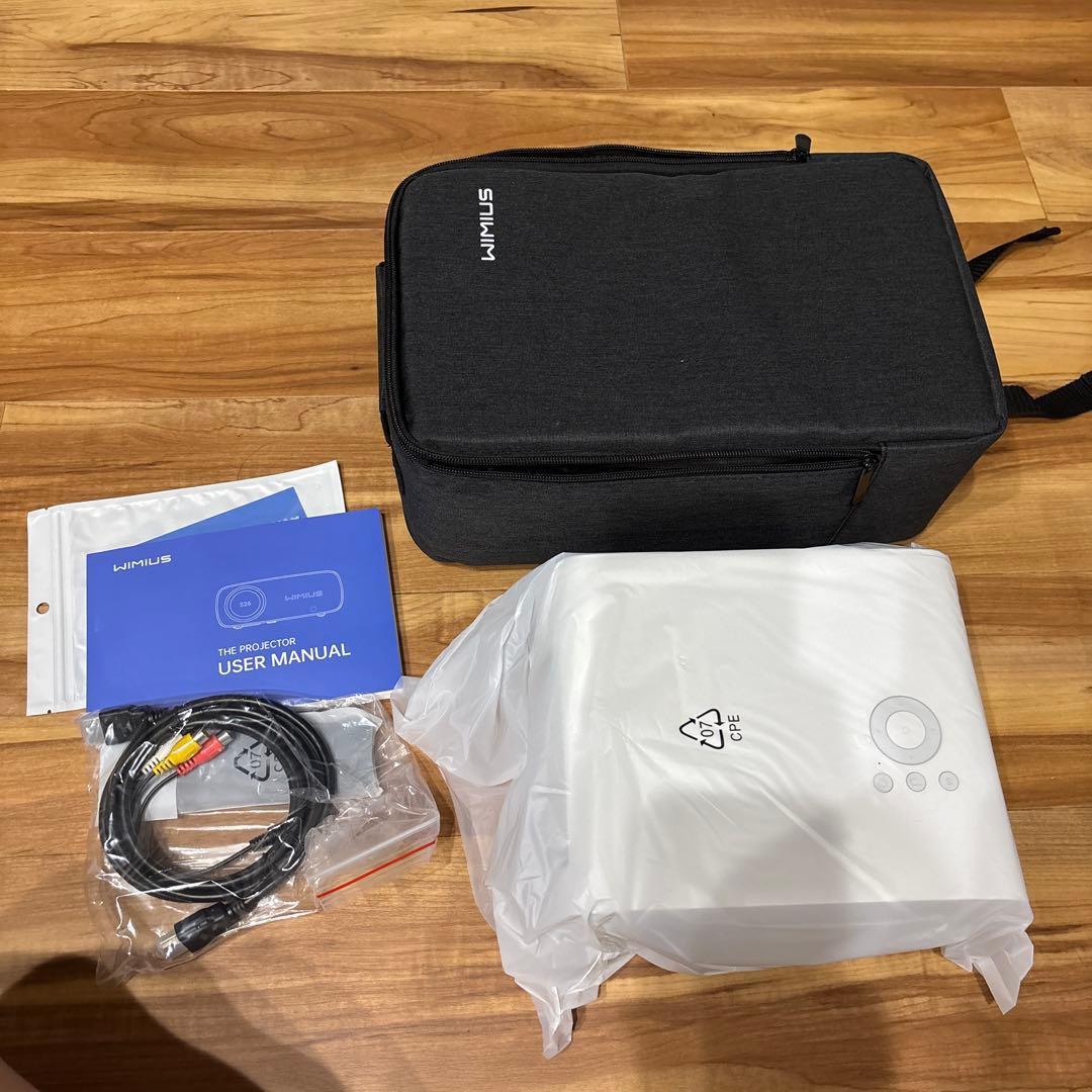 【新品 未使用】WiMiUS s26 小型プロジェクター