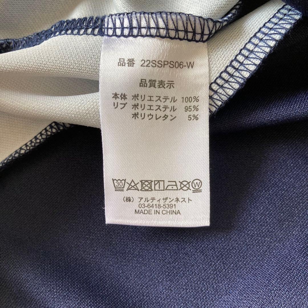 ⛳️美品レディースL レザレクションGM 半袖ポロシャツ 紺