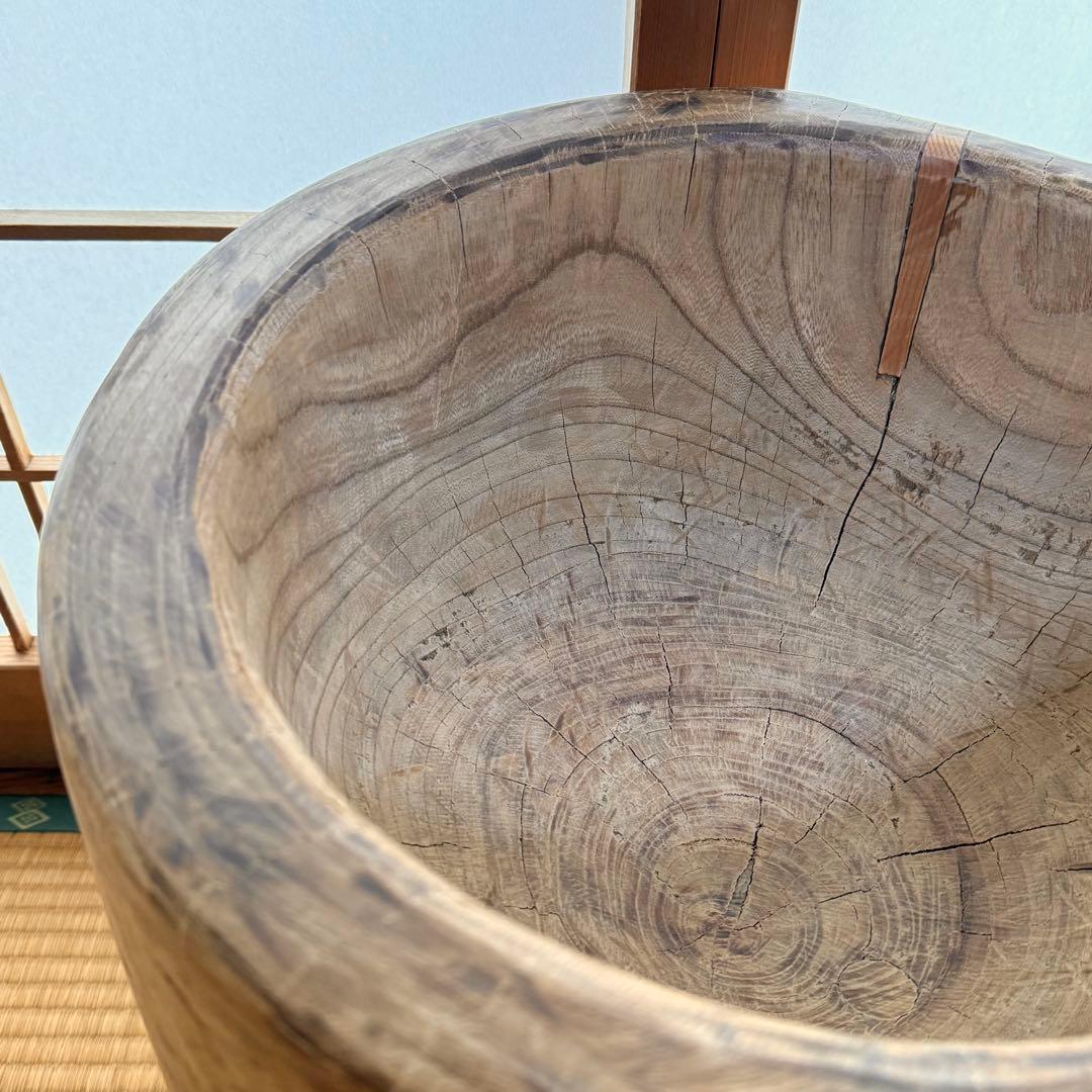 フルメンテ済み 子供用と大人用の杵２本 【送料無料】職人の工芸品 餅つき臼