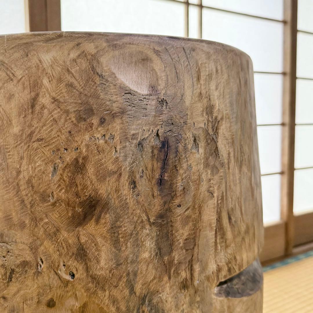 フルメンテ済み 子供用と大人用の杵２本 【送料無料】職人の工芸品 餅つき臼