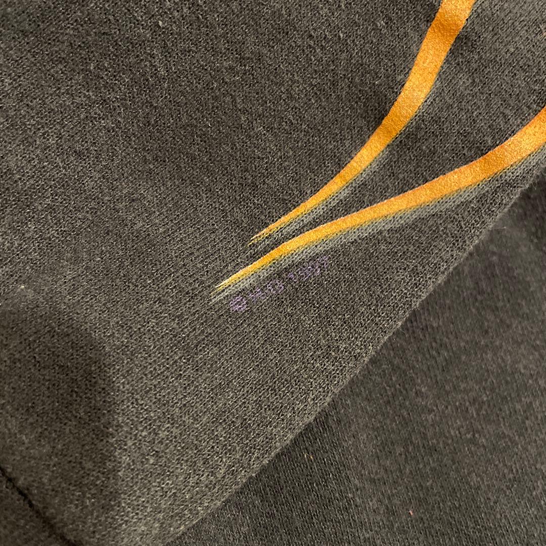 ハーレーダビッドソン　スウェット　90s フレイム 炎　ビンテージ