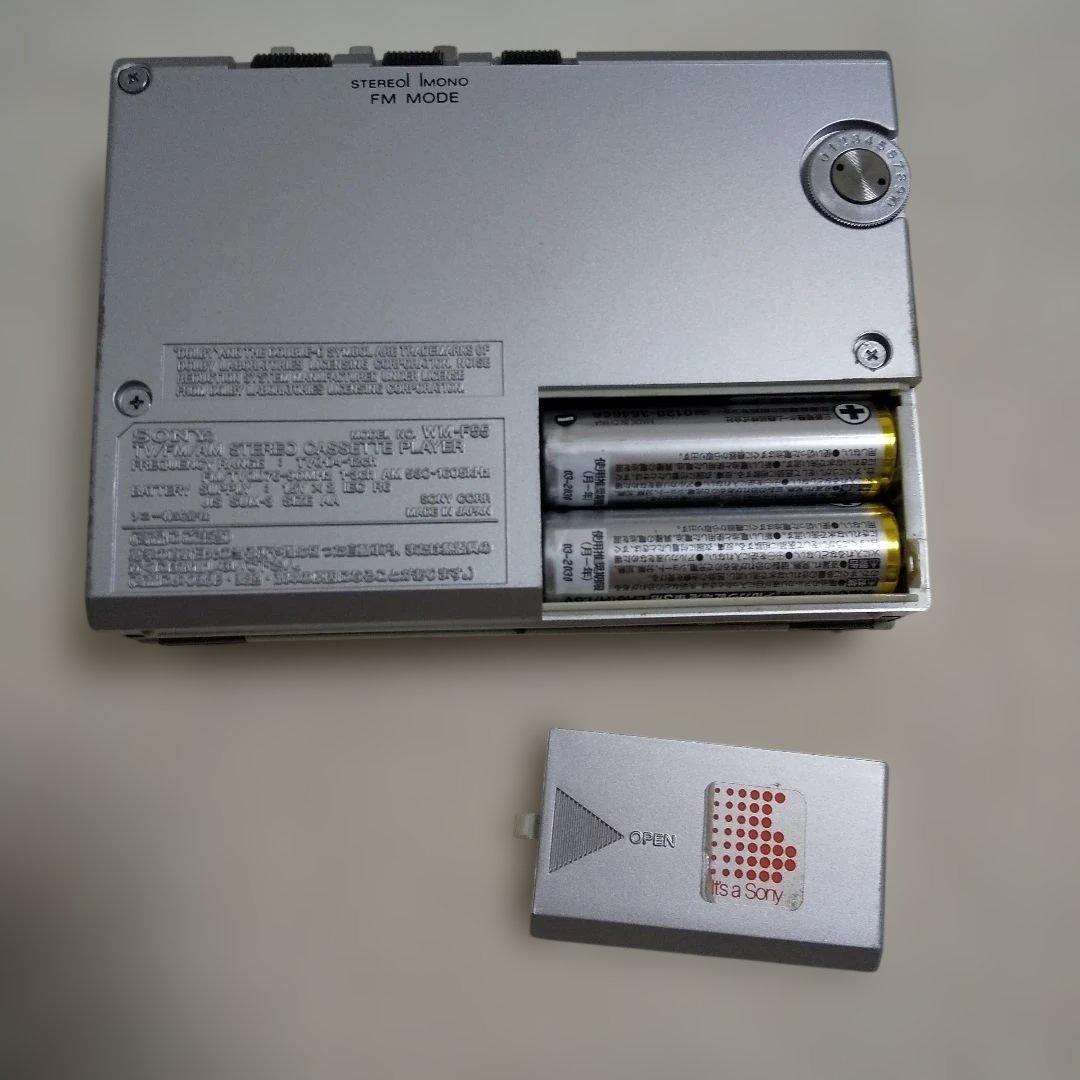 SONY ソニー カセットウォークマンＷＭ−F55 通電確認済　ジャンク 現状品