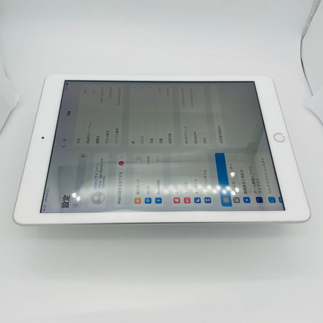 動作良好　iPad 6 第6世代　32 GB Wi-Fi シルバー　本体