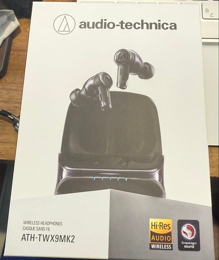 セール 極美品 オーディオテクニカ ATH-TWX9MK2 BK ブラック