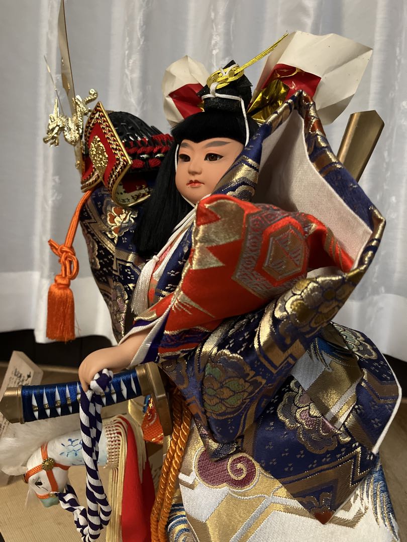 市松人形 豪華衣装 黒髪 プレミアムクオリティ