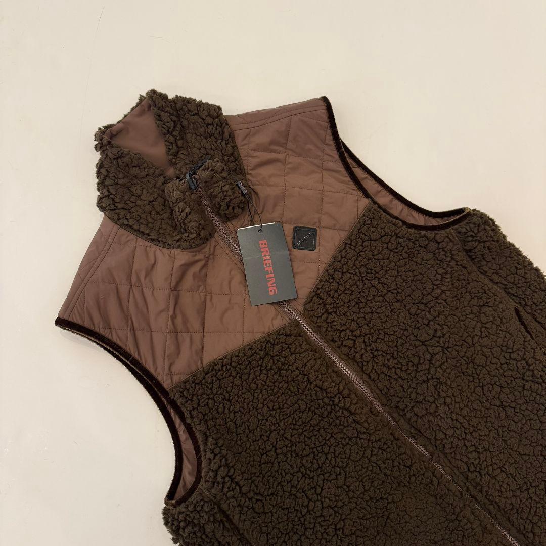 新品BRIEFING BOA QUILTED REVERSIBLE VEST
