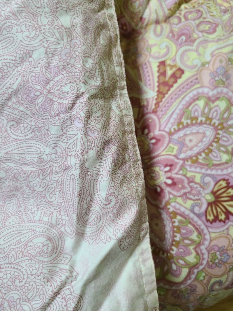 東洋羽毛ダブルサイズ羽毛掛け布団、掛け布団カバー布団ケース付き