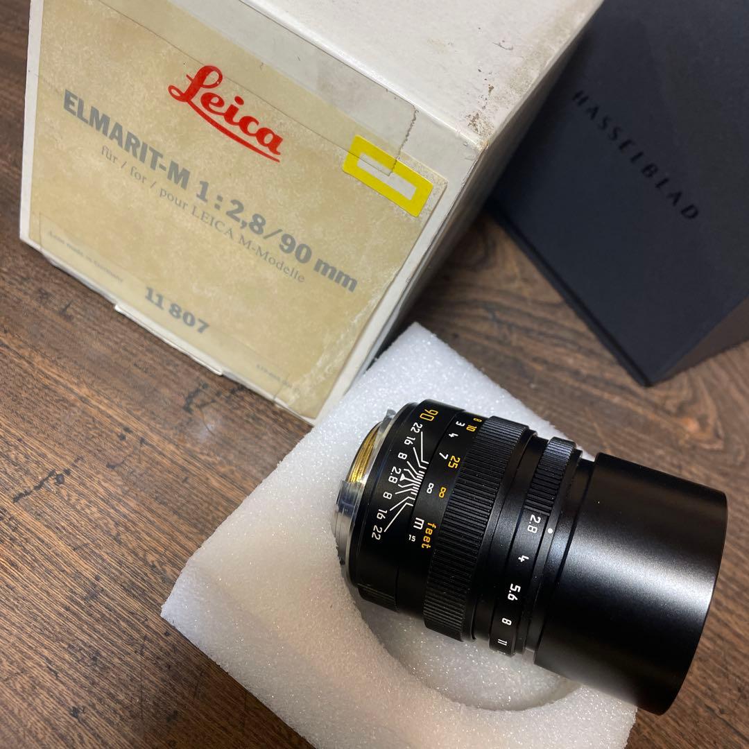 tdmidvue様ご依頼品Leica エルマリートMフード組込f2.8/90mm