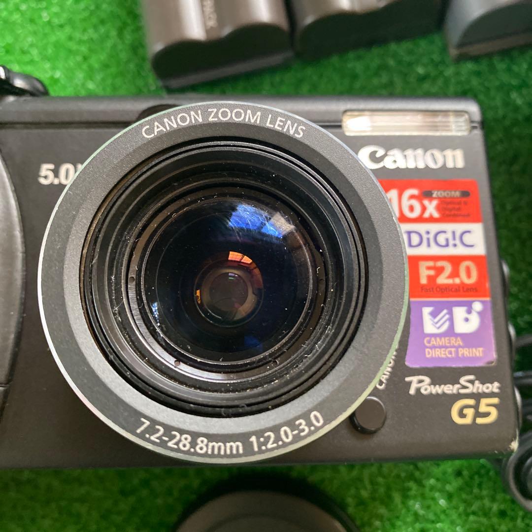 Canon コンパクトデジタルカメラ　PowerShot G5