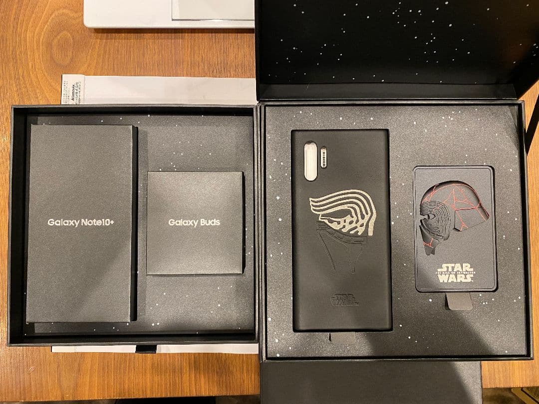 値下げ GalaxyNote10+ StarWars 本体 イヤホン等付属品新品