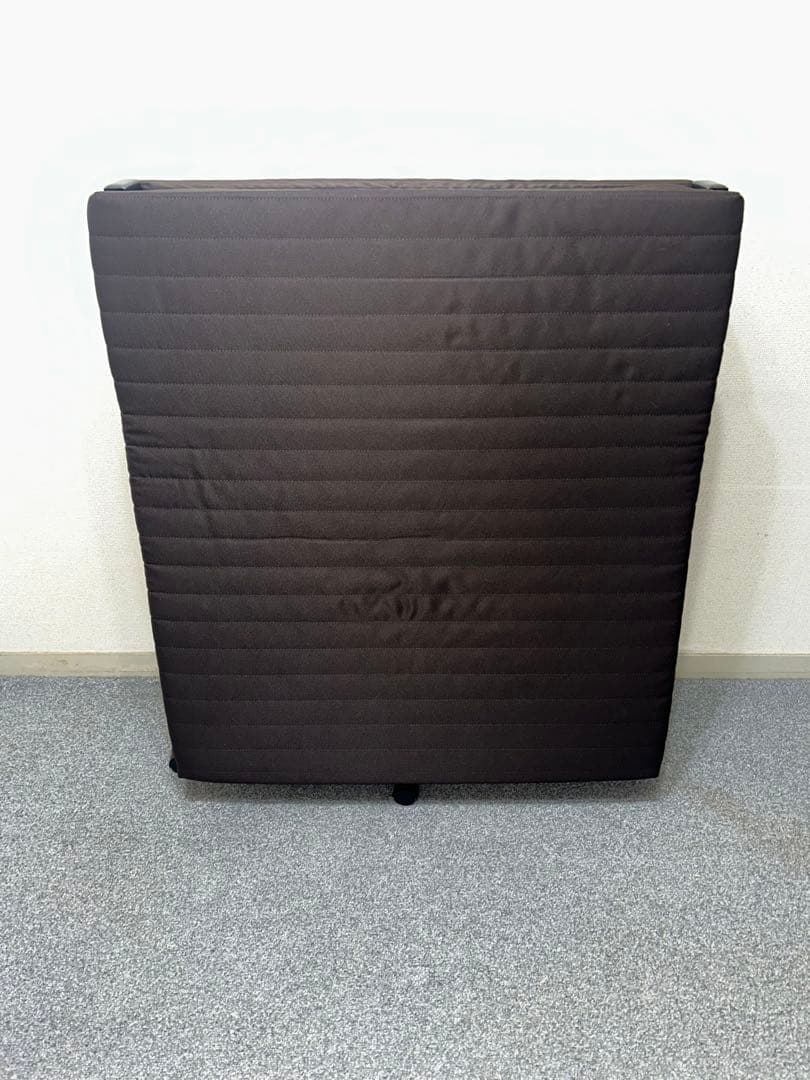 【送料込】アイリスオーヤマ　折りたたみベッド マットレス・キャスター付　シングル