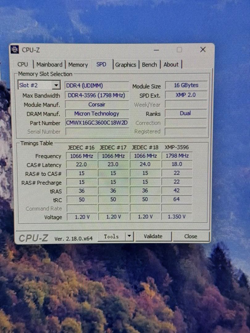 SPECTRIX ROG STRIX 吹雪DDR4-3600MHz 16GB×2