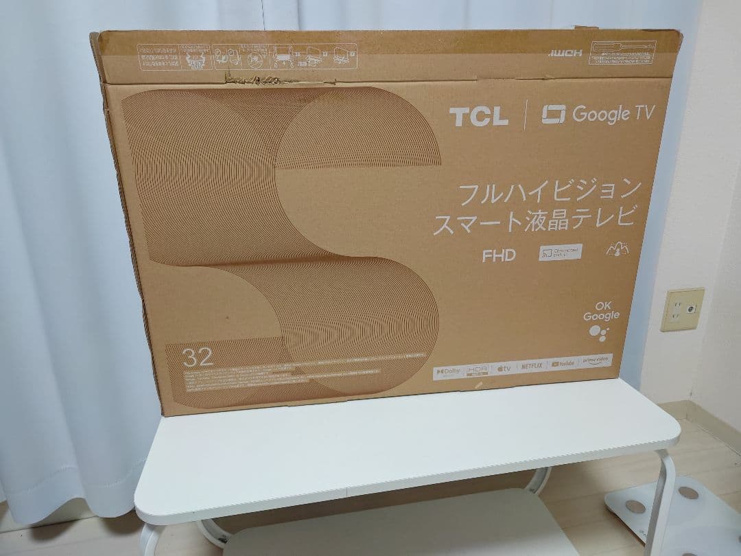 TCL 32インチ フルHD スマートテレビ 2024