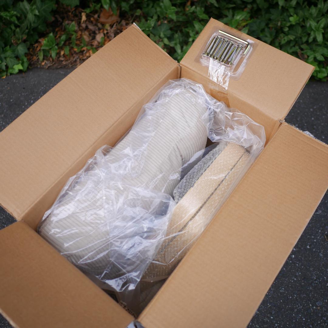 未使用 アイリスオーヤマ ウッドアームチェア Sサイズ ベージュ 椅子