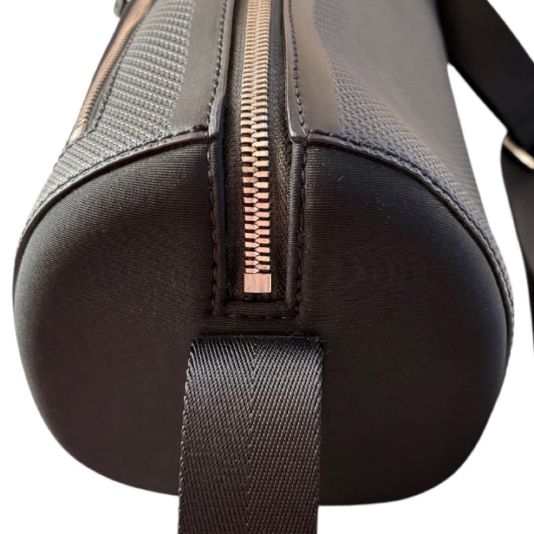 新品✨ラコステ CHANTACO ボストンショルダー 黒収納◎メンズ収納抜群