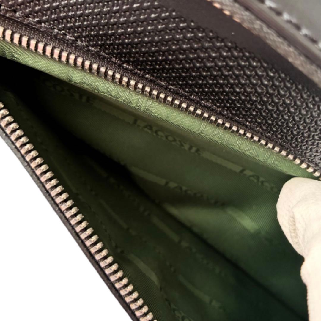 新品✨ラコステ CHANTACO ボストンショルダー 黒収納◎メンズ収納抜群