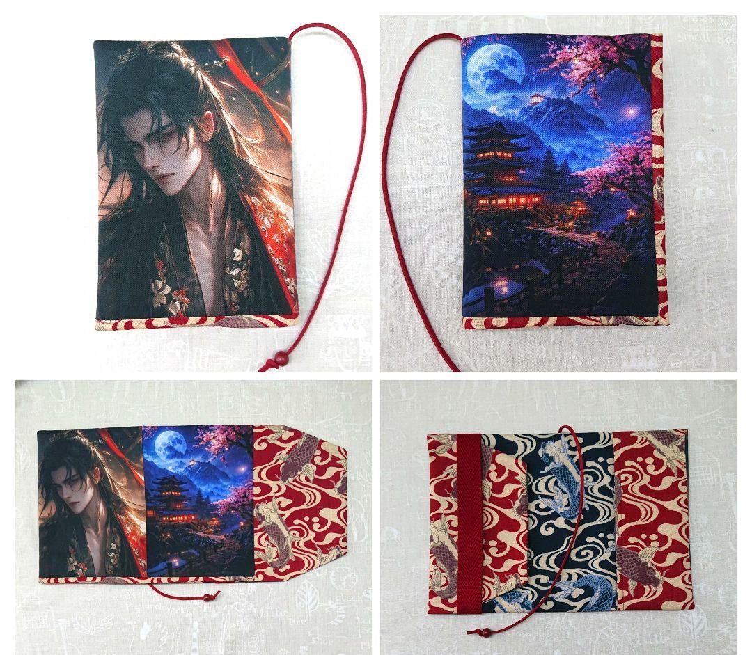 メモリー様㉟ブックカバー、スマホポーチ