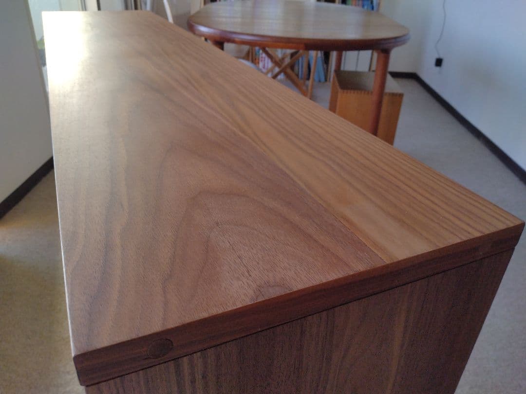 【美品】MUJI無印良品 スタッキングシェルフ3×2/ウォルナット材/ラック棚