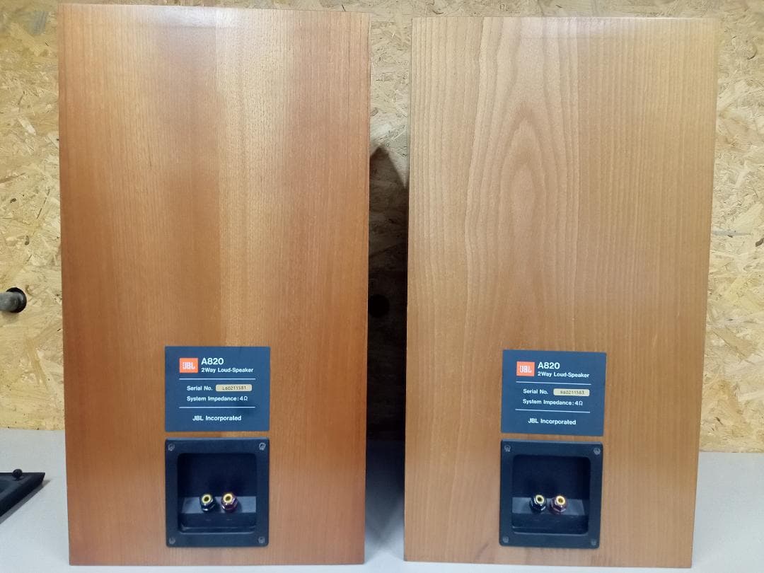 JBL　ジェイビーエル　2ウェイスピーカー　A820