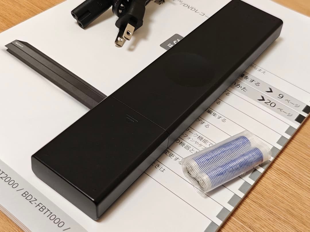 SONY 4K ブルーレイ レコーダー BDZ-FBW1000