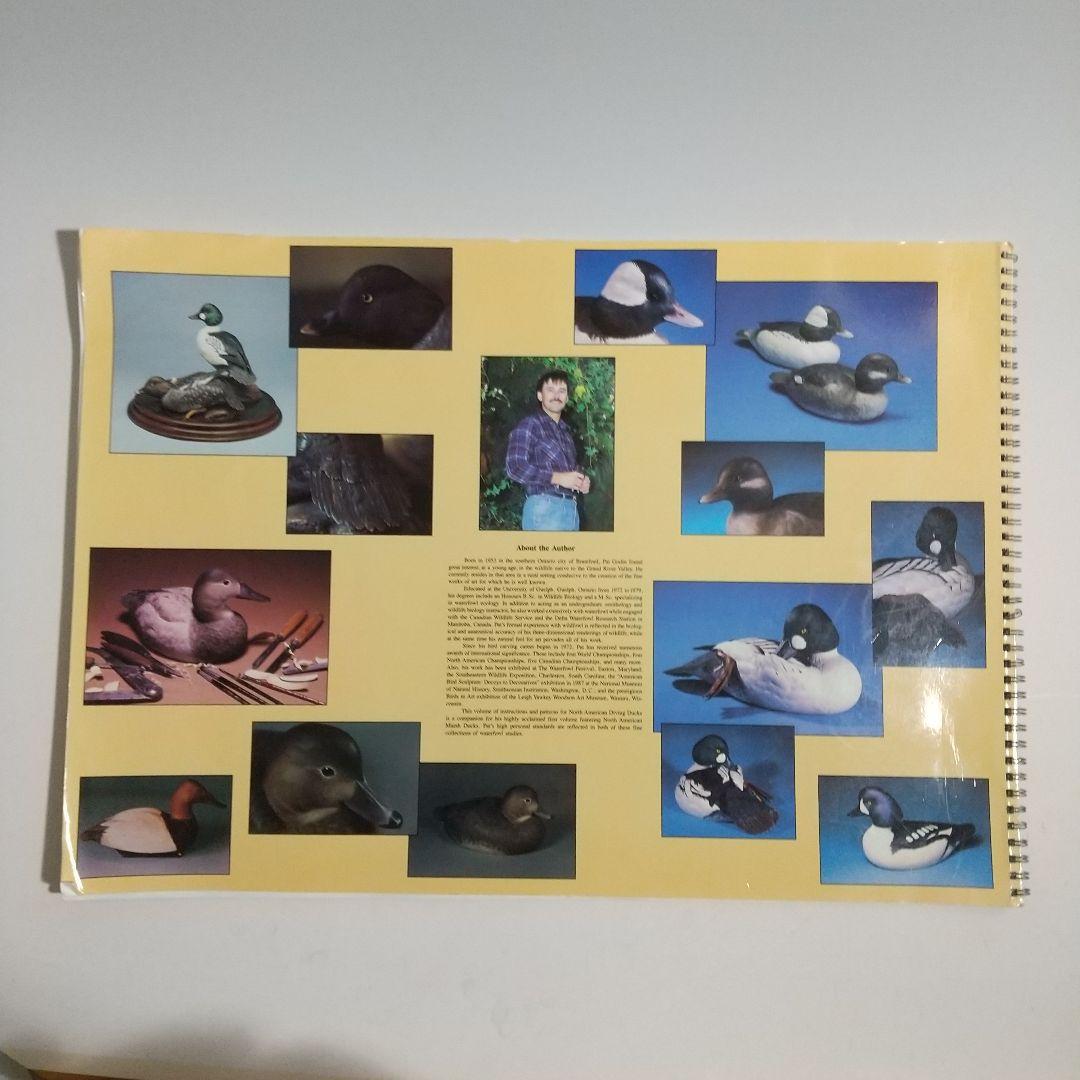 バードカービング教本２冊 パトリック ゴディンのカモとロニーダイのハヤブサ