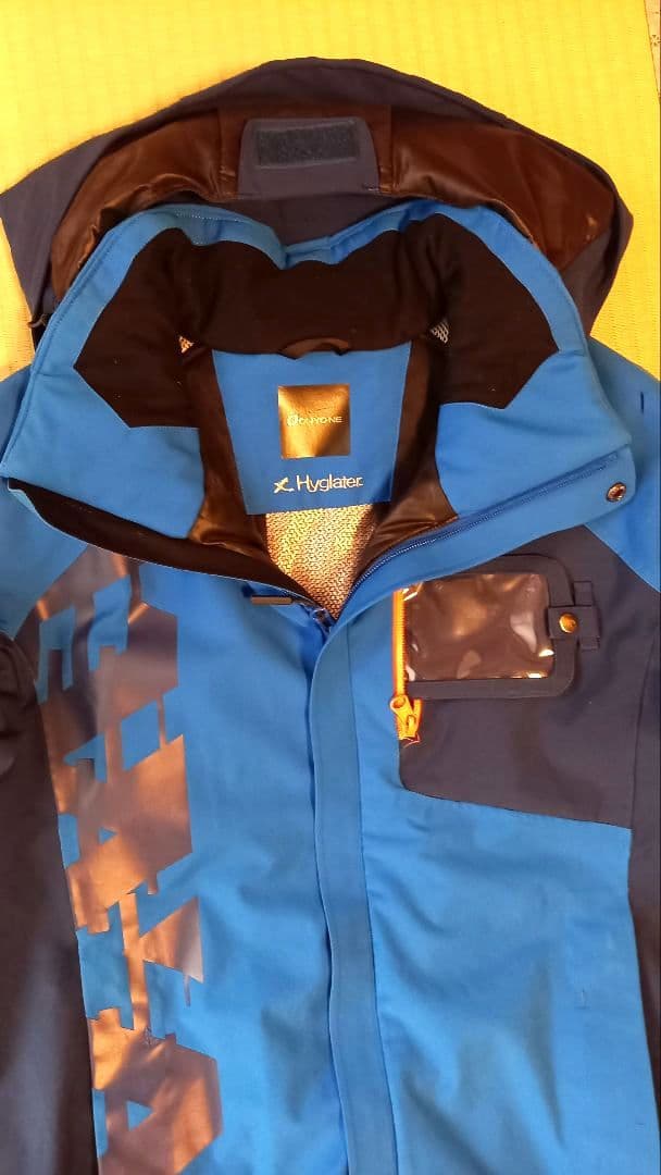 男女兼用20-21オンヨネ DEMOスキーウェア上下セット　サイズ上S　下S－3