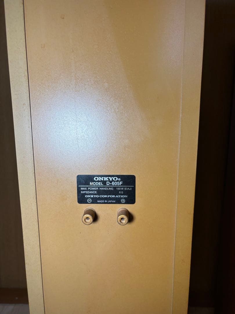 ②　希少　ONKYO オンキョー トールボーイスピーカー D-605F