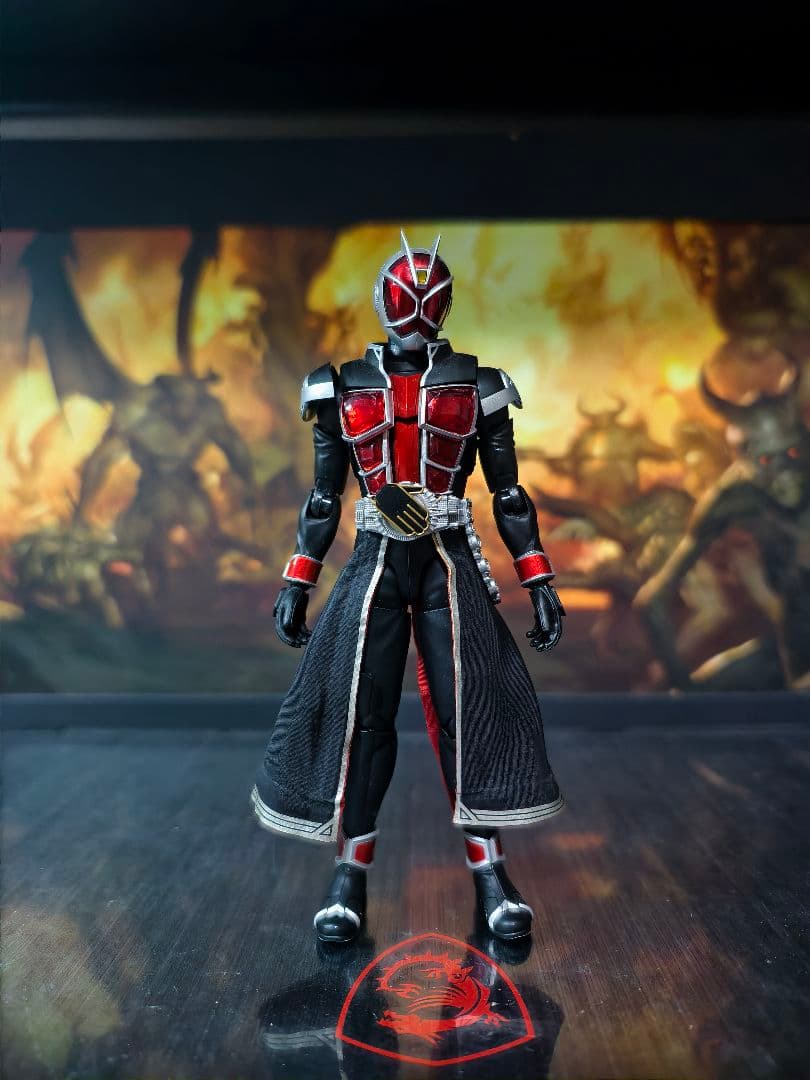 S.H.フィギュアーツ 真骨彫製法 仮面ライダーウィザード フレイムスタイル