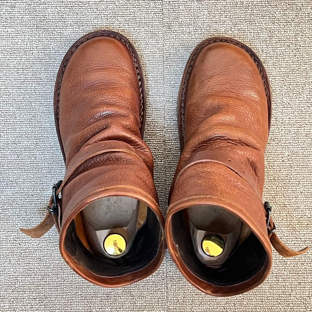 美品✨トリッペン ボム trippen BOMB ブラウン ショートブーツ 36