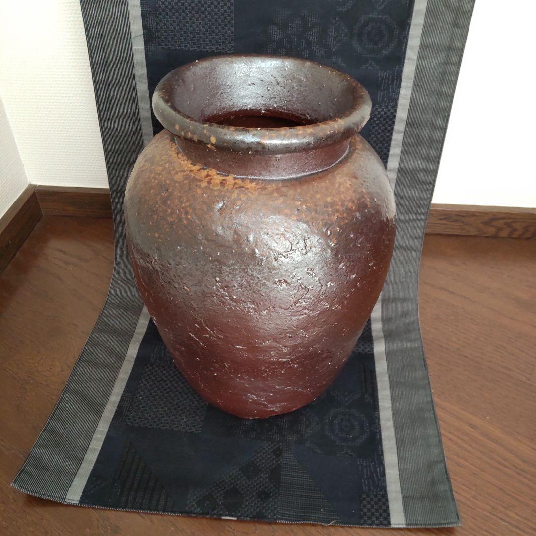 黒備前　小壺　備前焼　19