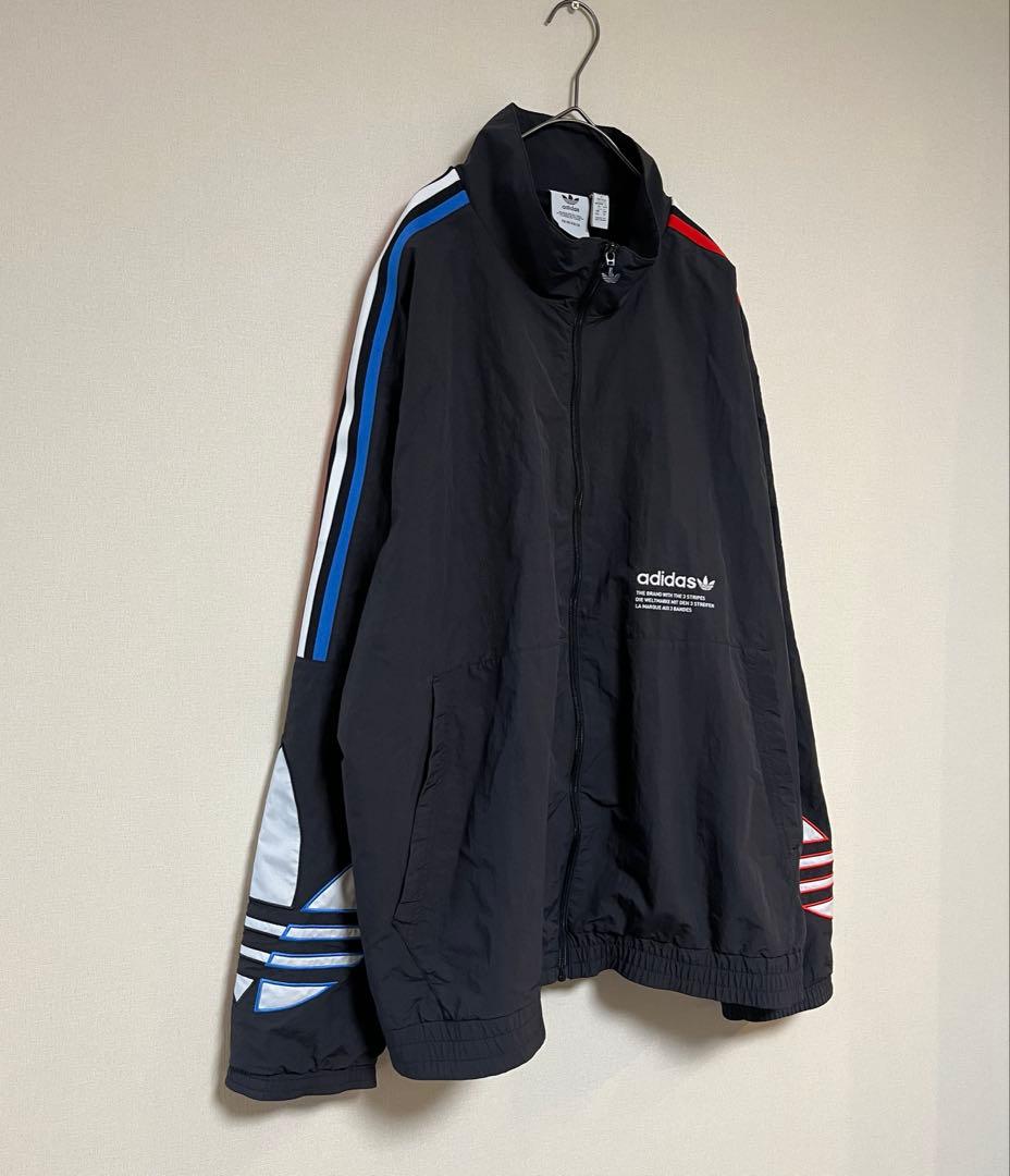 美品/4XL】アディダス 目黒蓮着用ナイロンジャケット