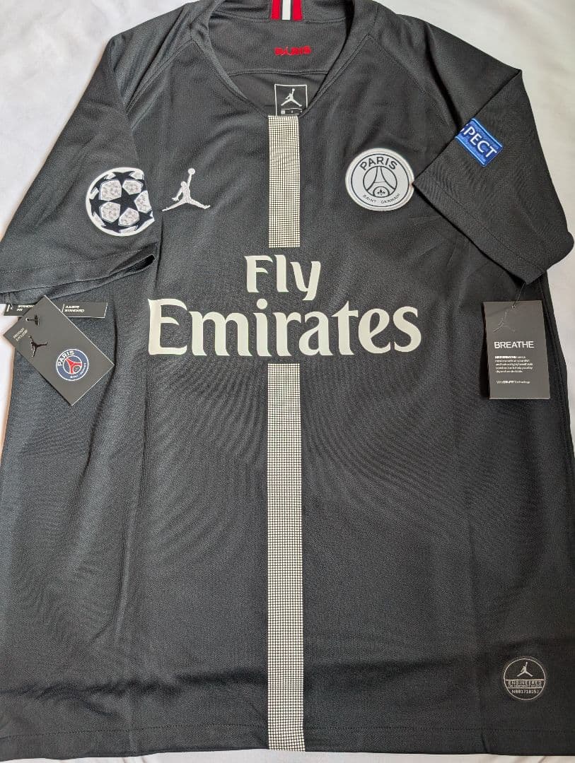 【新品タグ付き！】パリ・サンジェルマン/ ネイマール/3rd/18-19CL