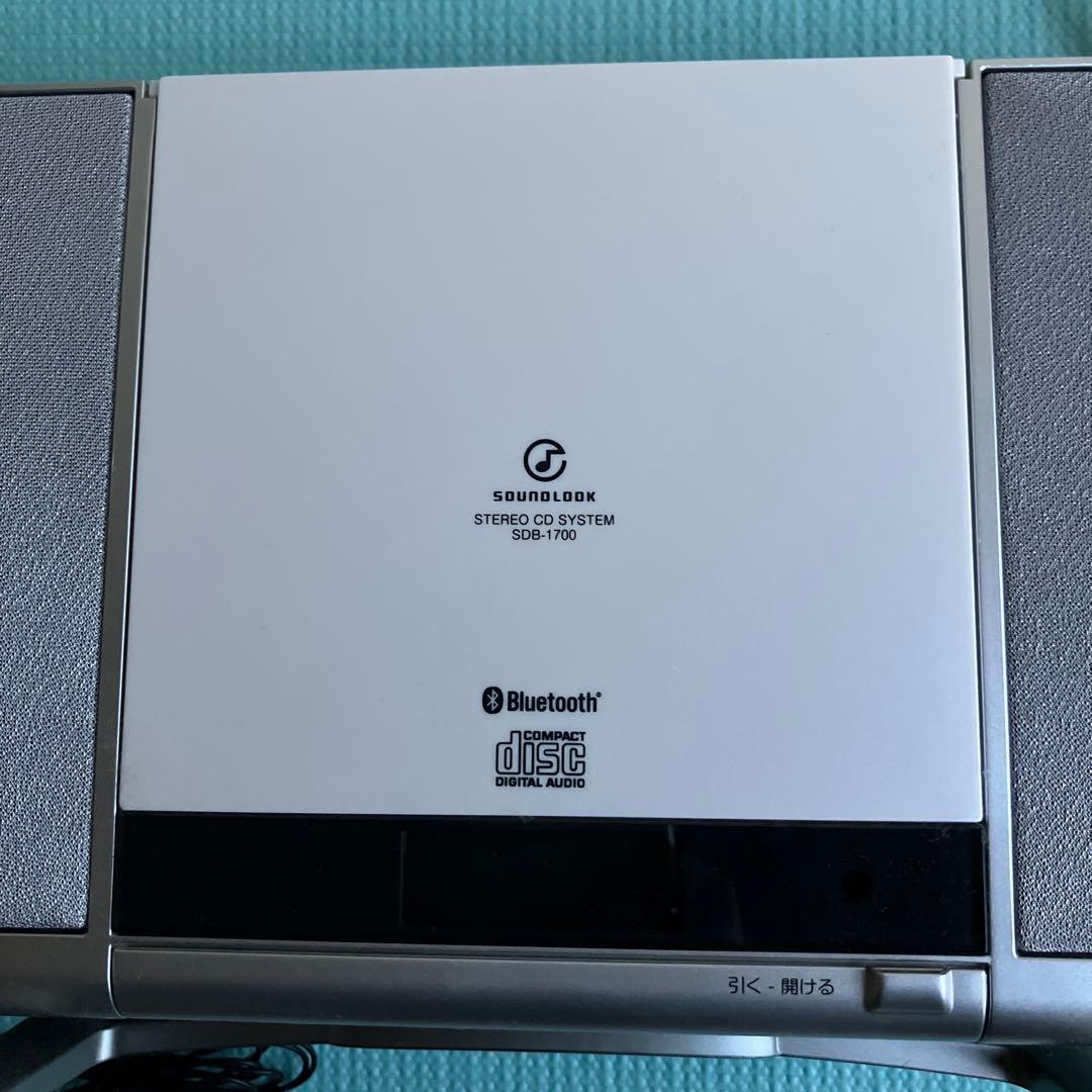 ステレオCDシステムSOUNDLOCK SBD-170 Bluetooth