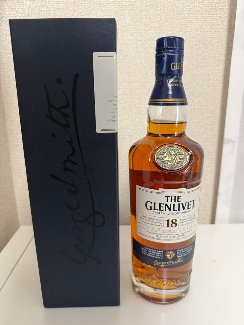 【未開封/箱付き✨】THE GLENLIVET 18年 シングルモルトウイスキー