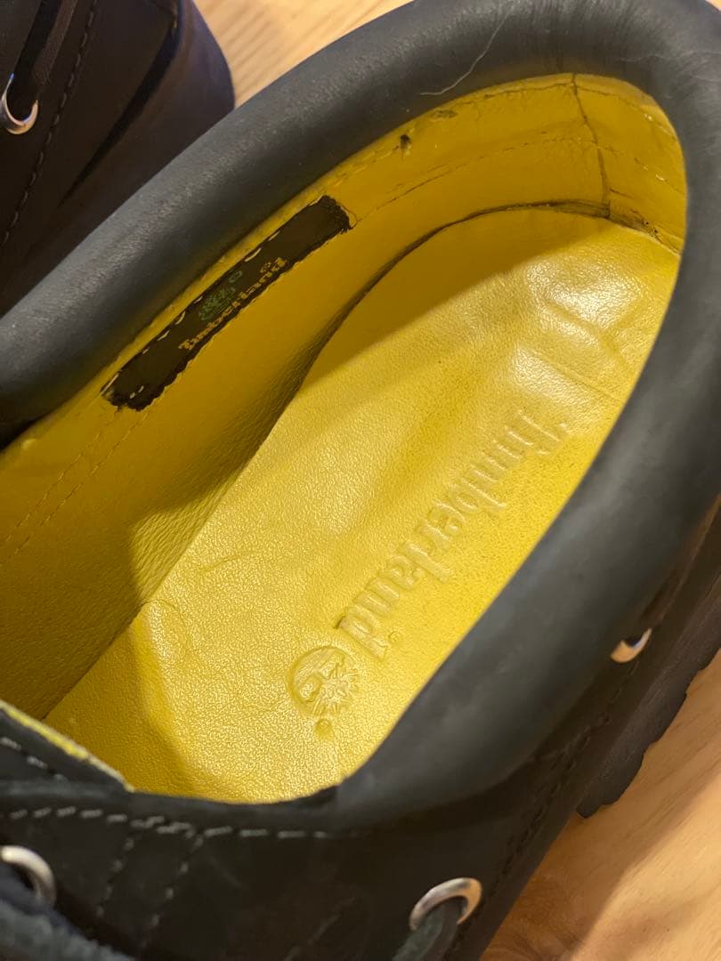 ティンバーランド　デッキシューズ　レザー