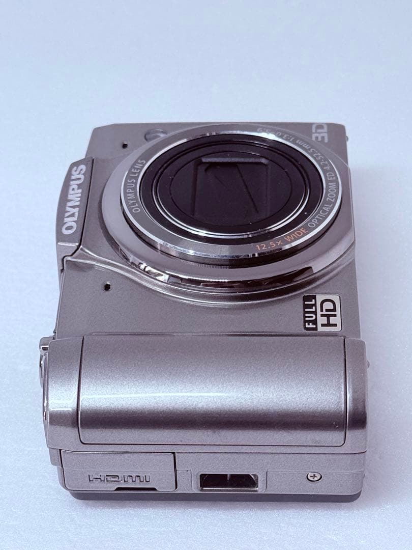 OLYMPUS SZ-20 シルバー 動作確認済 コンデジ FULL HD 3D