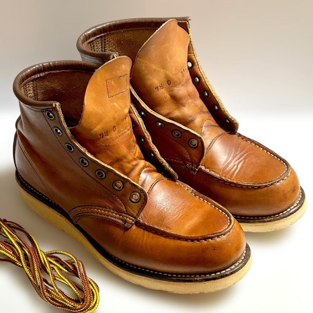 REDWING 875 US7.5D アイリッシュセッター クラシックモックトゥ