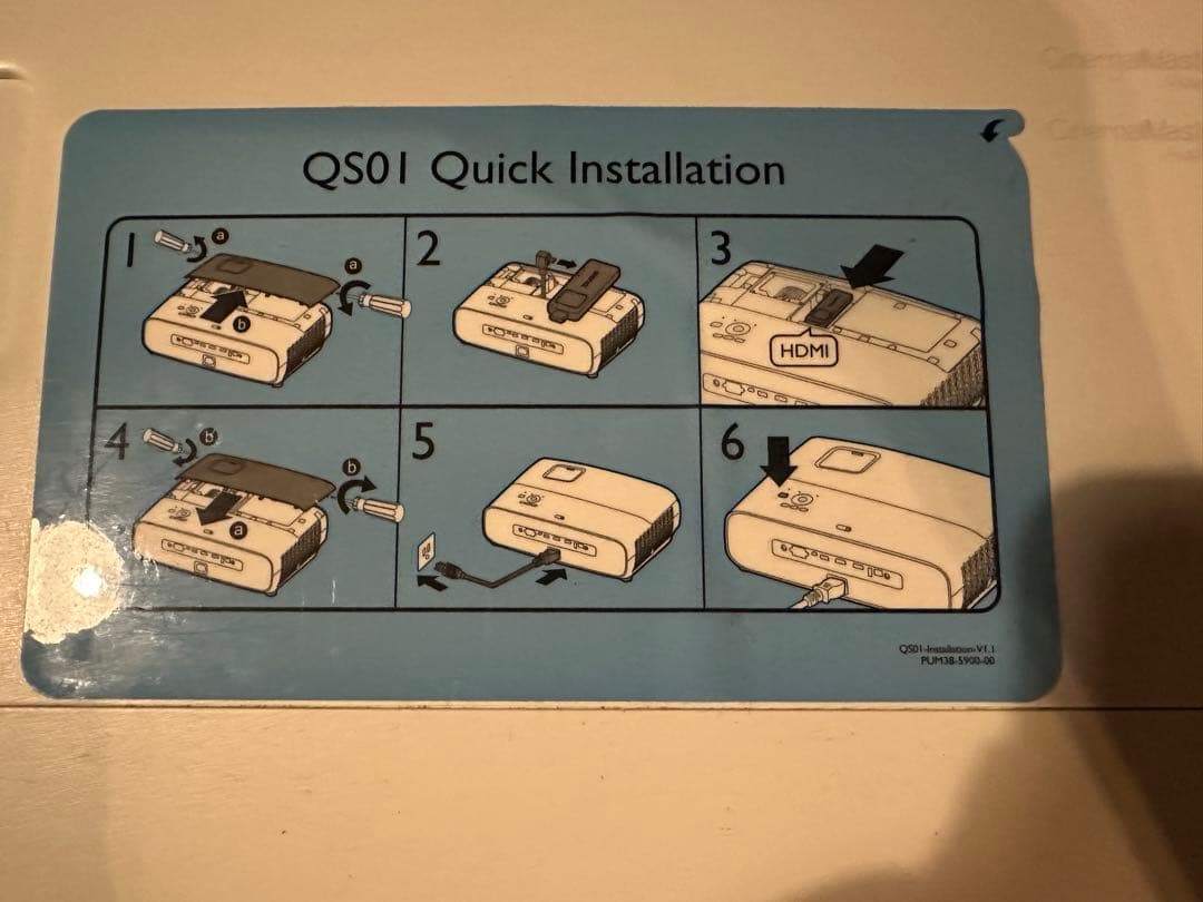 BenQ TK850i 4K HDRプロジェクター 本体