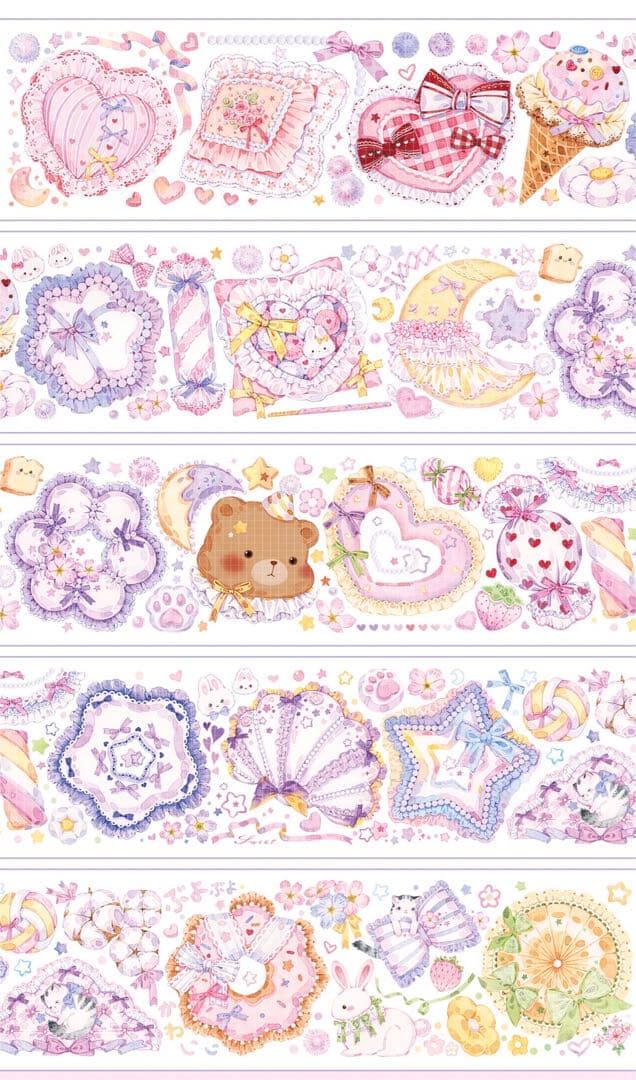 海外作家　装飾　PETテープ　マスキングテープ　まとめ売り　福袋【F47】