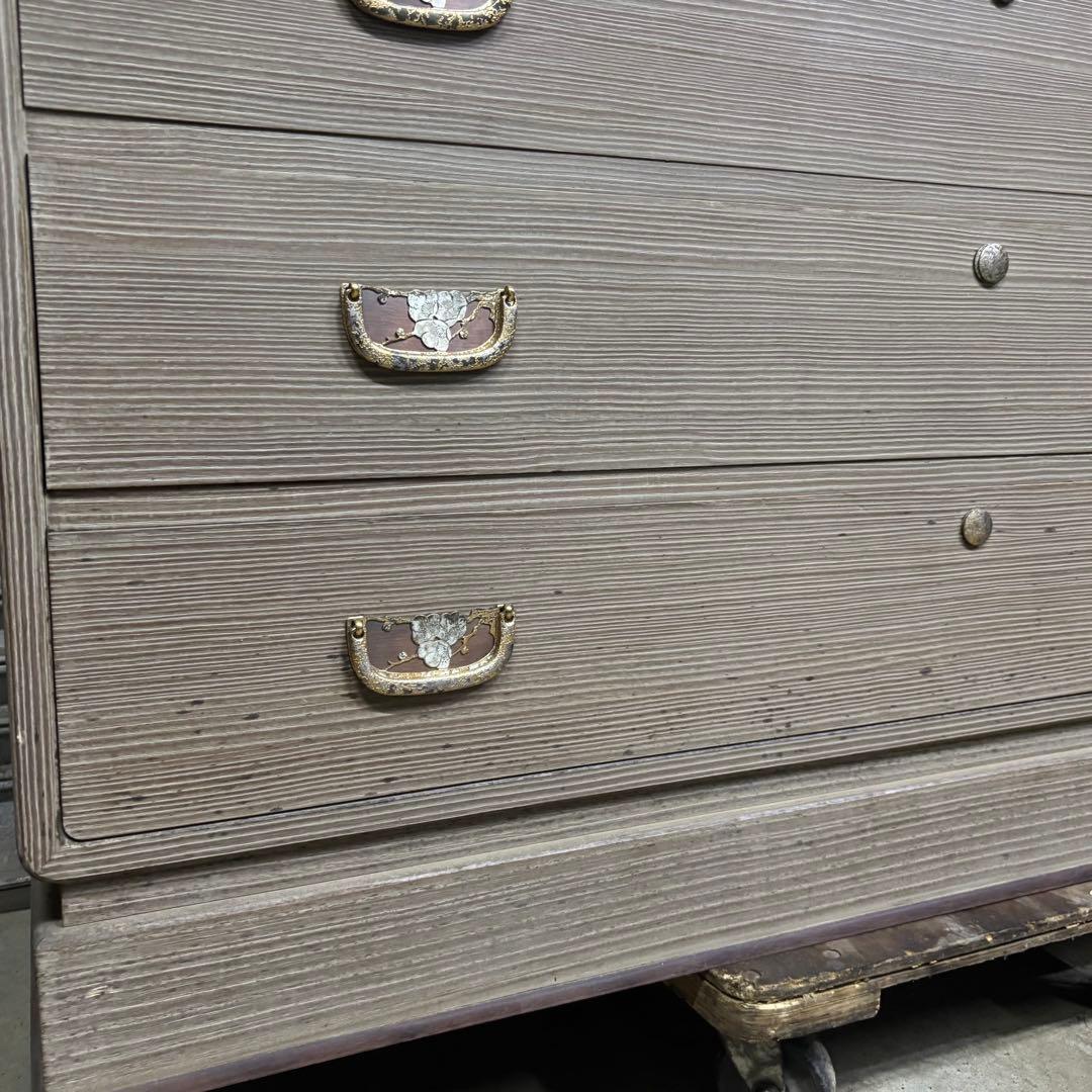 賀茂桐箪笥　通産大臣指定伝統的工芸品　着物箪笥