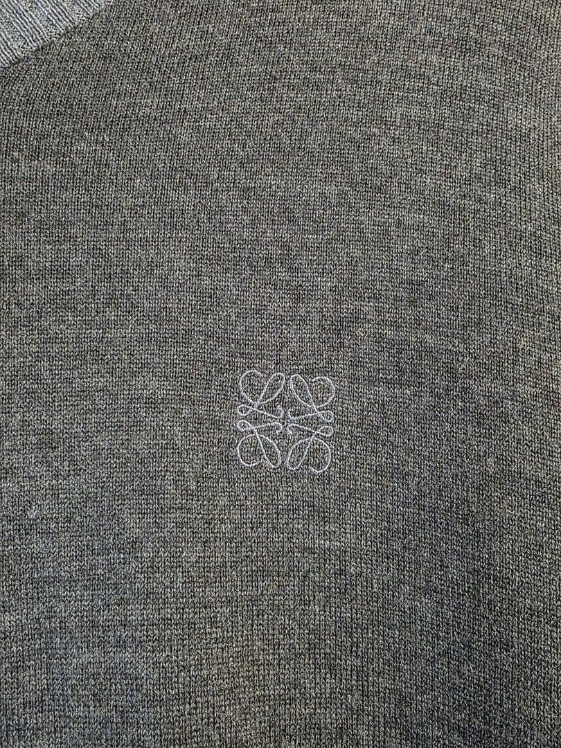 LOEWE　21aw Vネック ニットセーター