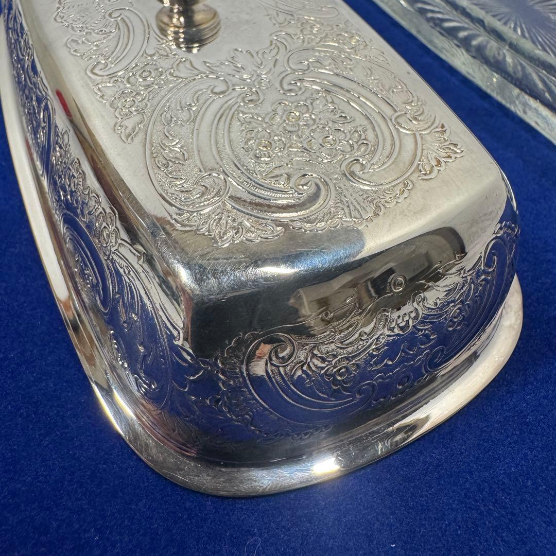 【希少】 Mappin & Webb マッピン＆ウェッブ バターディッシュ 美品