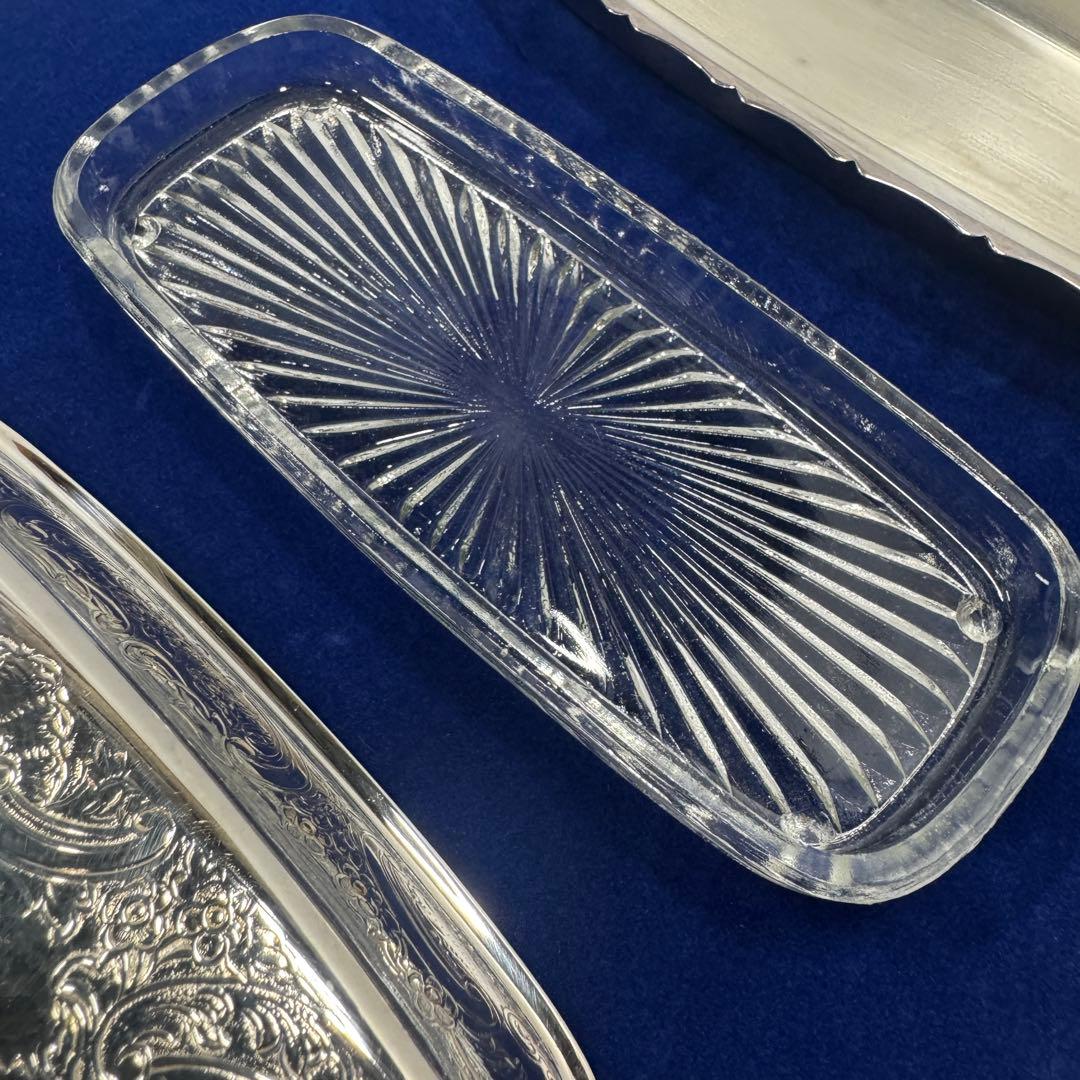 【希少】 Mappin & Webb マッピン＆ウェッブ バターディッシュ 美品