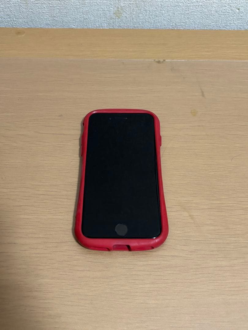 iPhone SE 第2世代 64GB 赤 iFaceケース付き SIMフリー